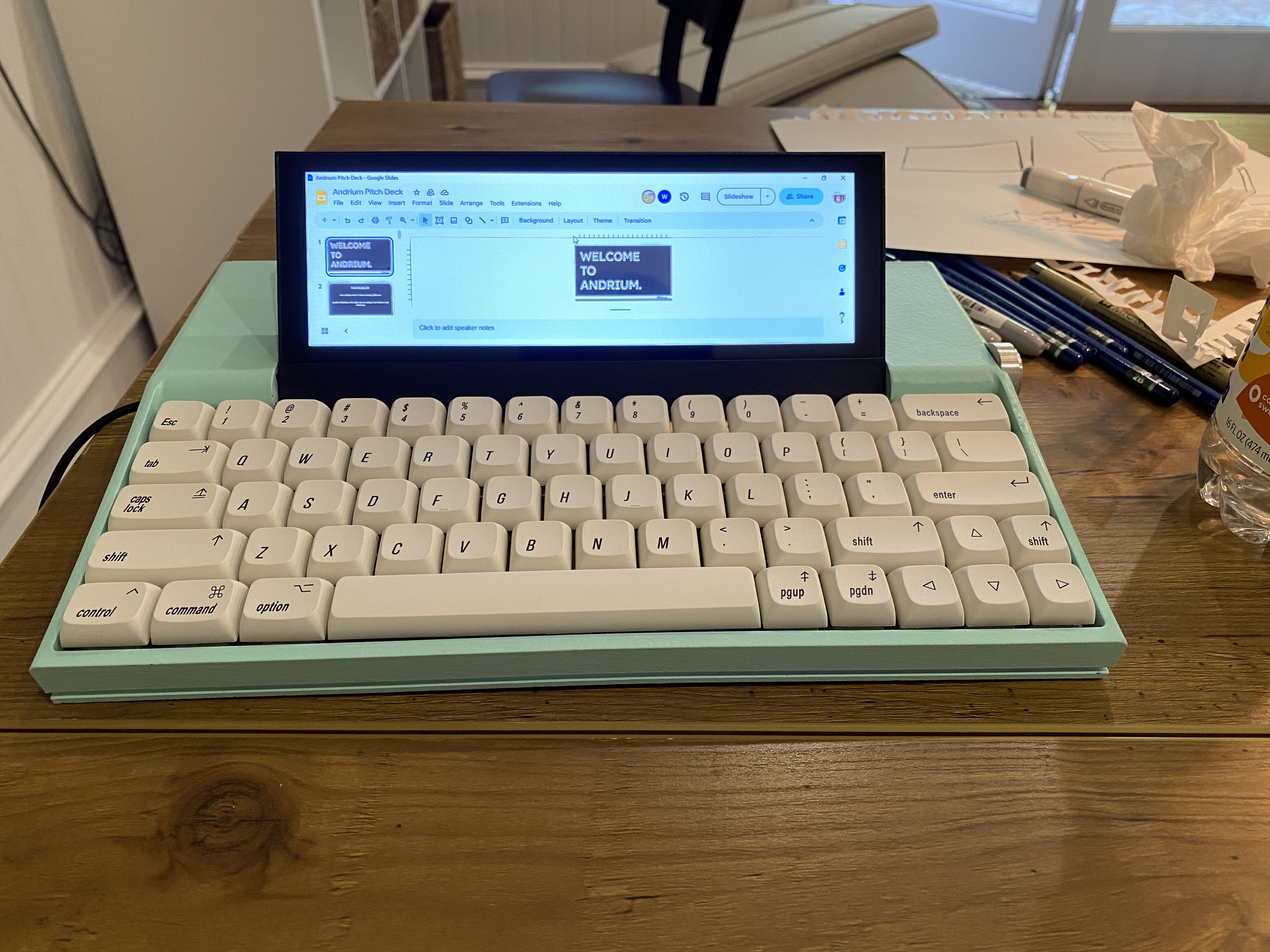 Andrium prototyping shot